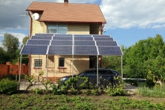 Солнечная автономная станция мощностью 6 кВт.