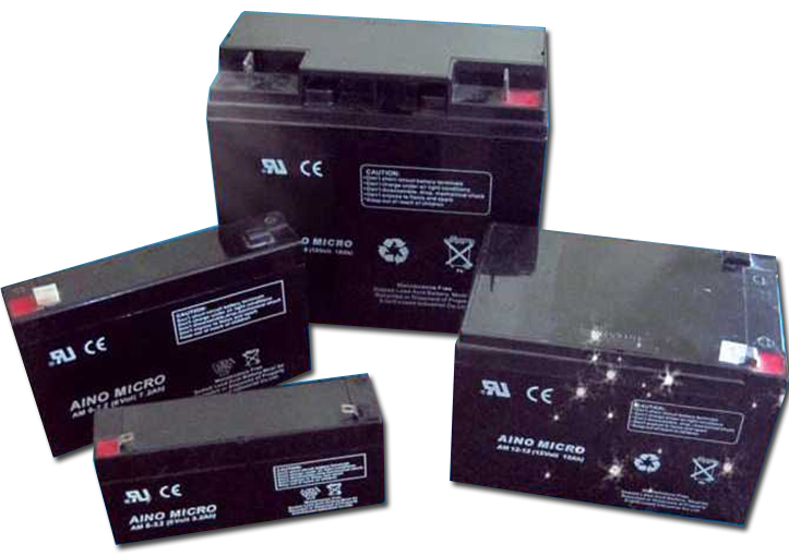 Свинцово-кислотный аккумулятор 6В, 12В, AGM VRLA необслуживаемый герметизированный